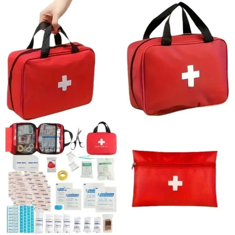 First Aid Kit, Premium Compact Trauma Medical Kits for Any Emergencies, Ideal for Home, Office, Car, Travel, Outdoor, Camping,
