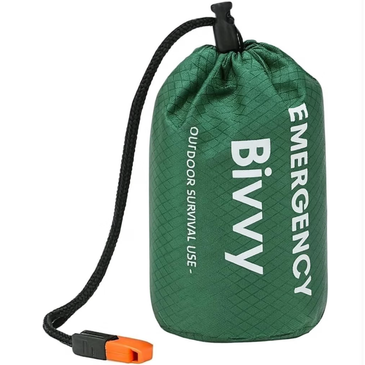 Ultra-light Waterproof Bivy Sack Emergency Sleeping Bag – Thermal Blanket, Envelope Style, Multi-Purpose Survival Gear for Camping, Hiking, and Outdoor Emergency Preparedness