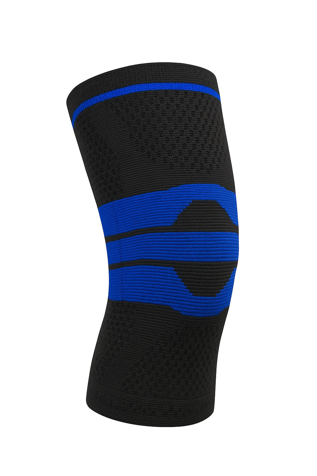 Sports Compression Knee Sleeve with Gel Pad – Stabilizing Support for Running, Basketball, Weightlifting, Gym Training & Injury Prevention (Breathable, Anti-Slip)