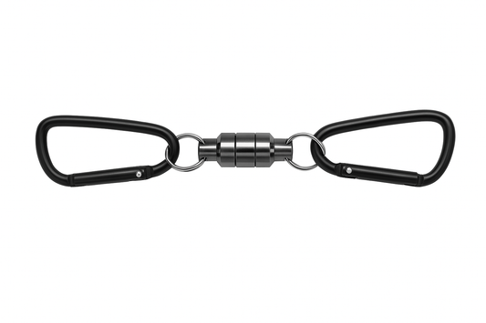 Neodymium Hat Clip Fly Fishing Coil Release Strong N52 Personalized Carabiner Metal Magnet Neodymium Button Magnetic Keychain