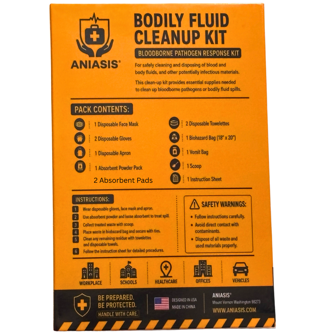Aniasis Fluid Spill Cleanup Kit