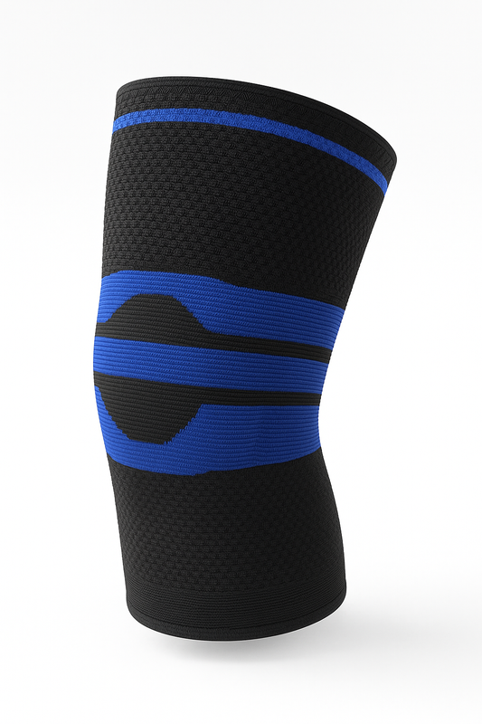 Sports Compression Knee Sleeve with Gel Pad – Stabilizing Support for Running, Basketball, Weightlifting, Gym Training & Injury Prevention (Breathable, Anti-Slip)